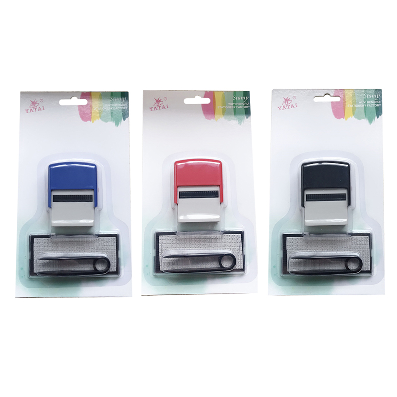 Rubber Date Stamp - ชุดแสตมป์ยาง DIY ที่กําหนดเองส่วนบุคคล Self Inking ที่อยู่ธุรกิจชื่อหมายเลขแสตมป์จดหมายหัตถกรรมการพิมพ์แสตมป์ยาง