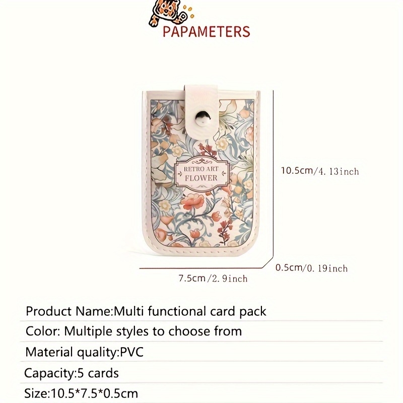 กระเป๋าใส่บัตรแบบซ่อนขนาดเล็ก  - Index Card Holder บทวิจารณ์และราคา