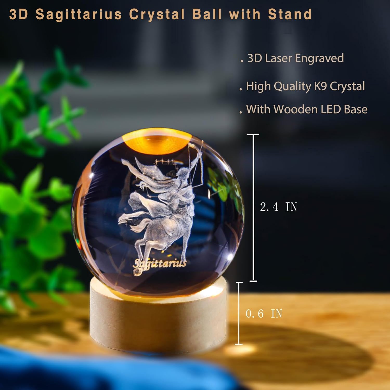 ลูกบอลคริสตัล 3 มิติ รูปทรงราศ - Paper Weight Crystal บทวิจารณ์และราคา