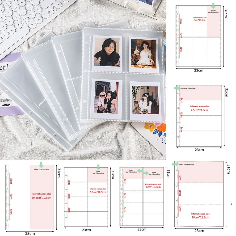 10PCS A4 Kpop Photocard Binder - Binder A4 Lever บทวิจารณ์และราคา
