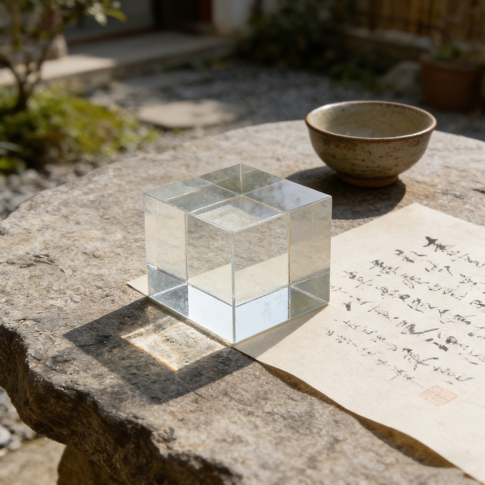 ทับกระดาษคริสตัลทรงสี่เหลี่ยมจ - Paper Weight Crystal บทวิจารณ์และราคา