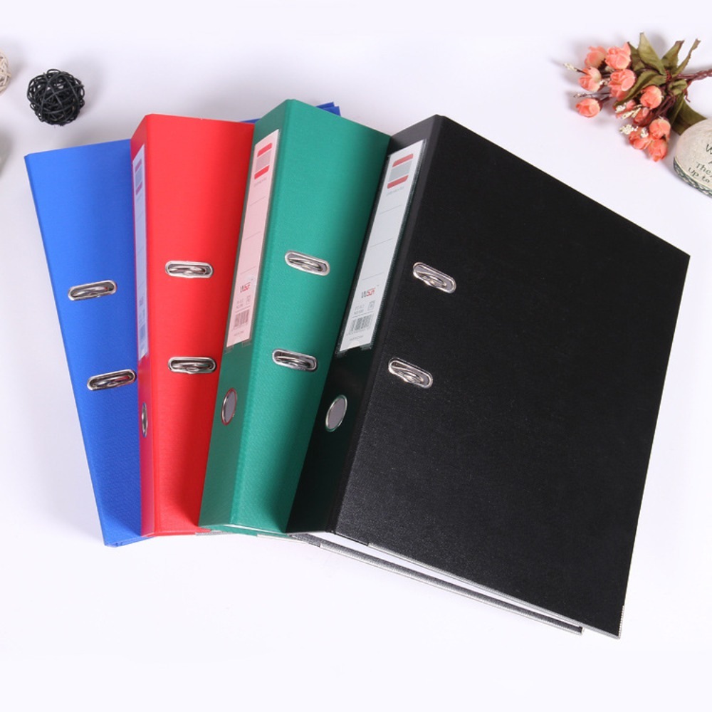 แฟ้มเอกสารแบบคู่ห่วงพกพา แฟ้มค - Binder A4 Lever บทวิจารณ์และราคา