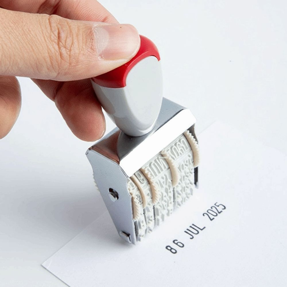 ตราประทับวันที่ดิจิทัลแบบปรับไ - Rubber Date Stamp บทวิจารณ์และราคา